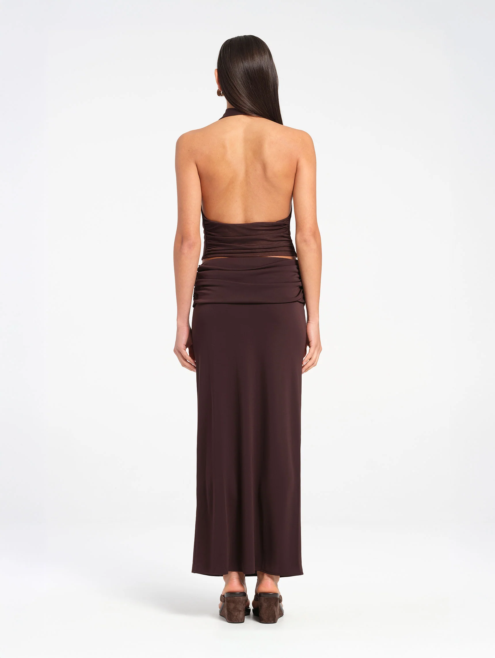 Catia Cowl Skirt - Image 3